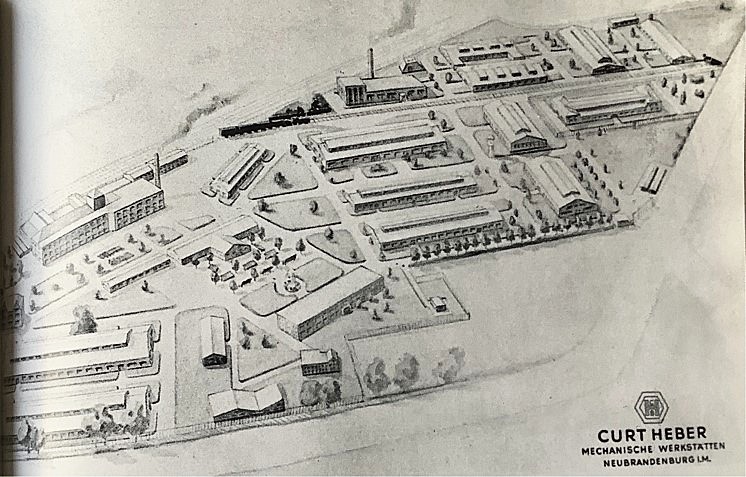 Vue d'ensemble de l'usine